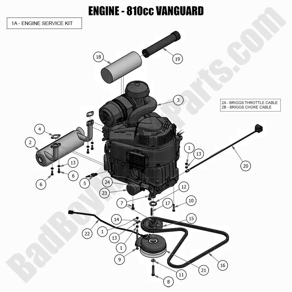 2021 Compact Outlaw - Engine - Vanguard